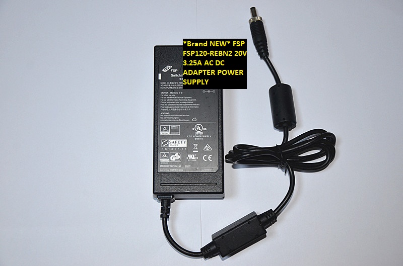 *Brand NEW* AC100-240V FSP120-REBN2 FSP 20V 3.25A AC DC ADAPTER POWER SUPPLY